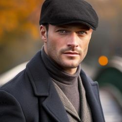 DILLIARDS NEWSBOY UNISEX WOOL CAP