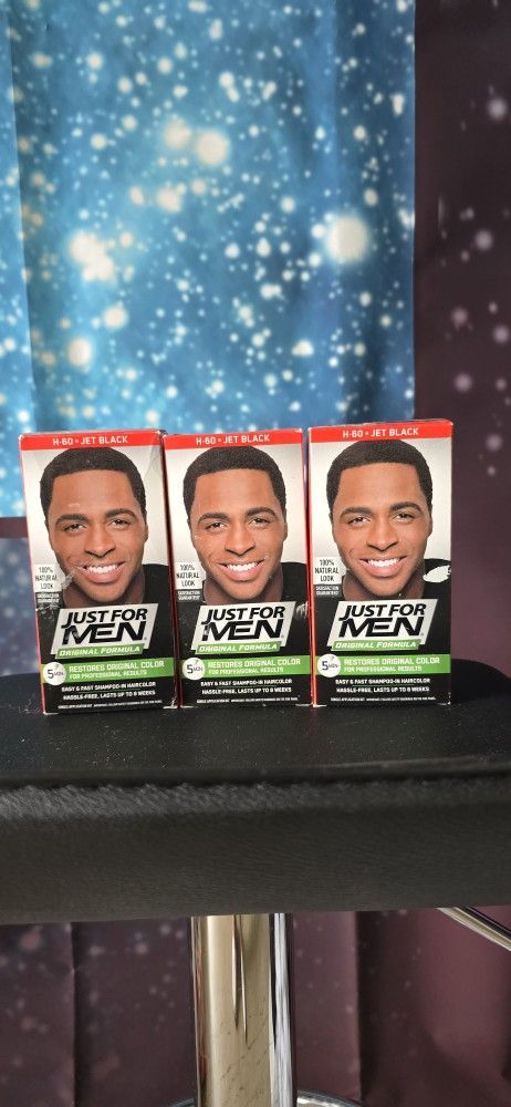 JUST FOR MEN JET BLACK