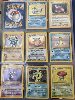 Pokémon Cards 1st Edition And Holos  