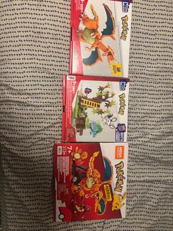 Mega Construx Pokémon Building Sets Lot of 3