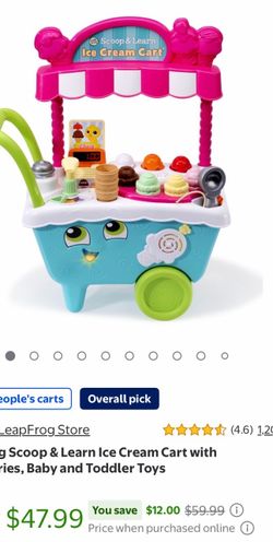 I E CREAM CART WITH ACCESSORIES