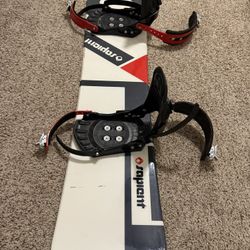 Sapient snowboard size 162