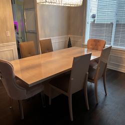 Large Dining Table With Chairs