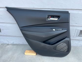 2020-2024 Toyota Corolla Left Driver Side rear Door Panel Oem used