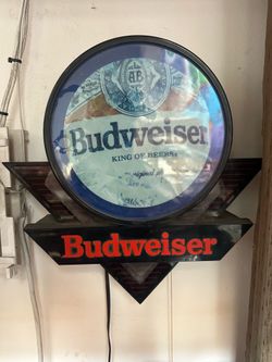 Budweiser sign