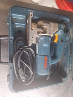 VINTAGE BOSCH 1587AVS VARIABLE SPEED JIGSAW W/CASE