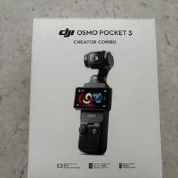 DJI Osmo Pocket 3 Creator Combo. 