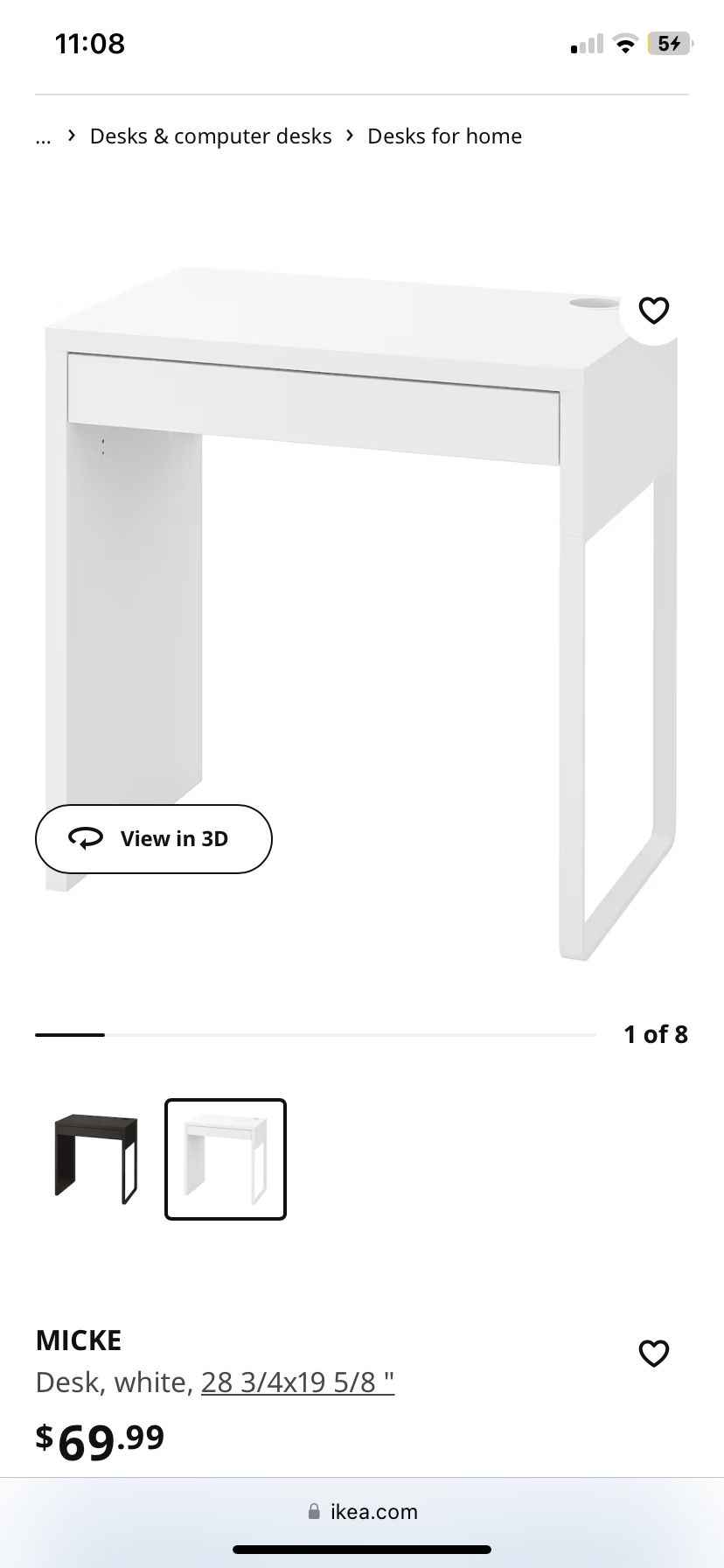 Ikea Miche Desk