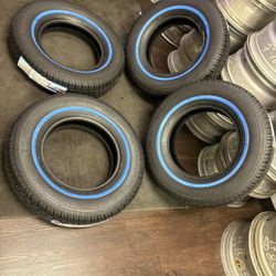 215/75/15 new tires white wall Tornel set of 4