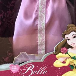 Disney Belle Porcelain keepsake brass key