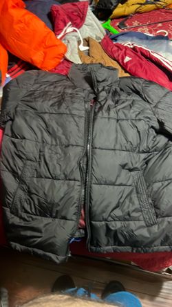 Large black  Tommy puffer jacket