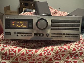 Vtg 90s RARE JVC 400 Watt Power Amp hifi receiver + Digital Procesor  2 Channel Or 3 + Cool Audio Effects Pioneer Kenwood