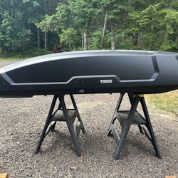 Thule Roof Box And Thule Roof Rack