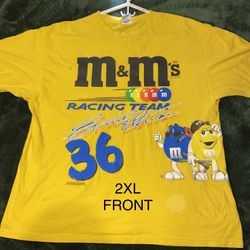 VINTAGE NASCAR ERINE IRVAN 2XL T SHIRT