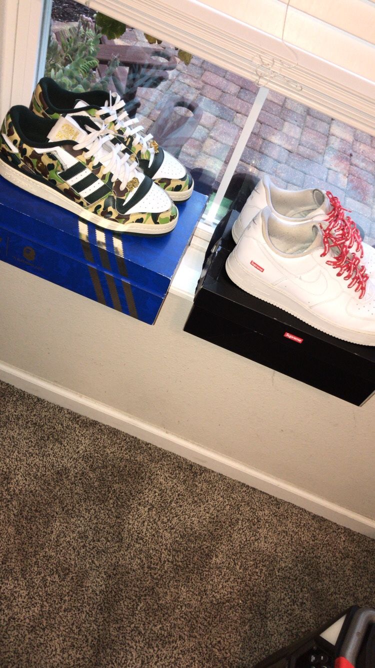 Supreme Air Forces And Bape Adidas’s 