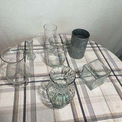 Assorted Flower Vases