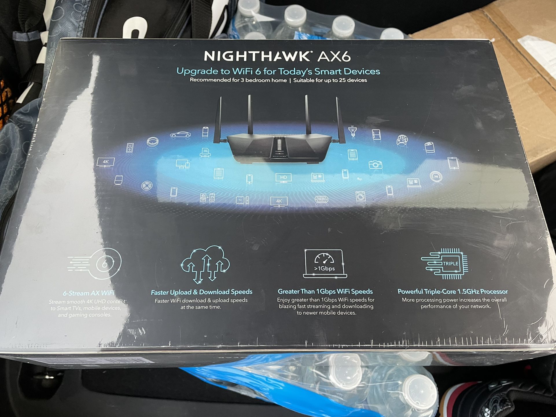 BRAND NEW NETGEAR NIGHTWALK AX 5400 ROUTER FOR SALE