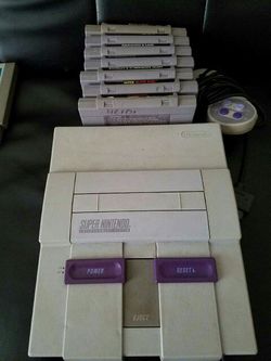 Super Nintendo and games