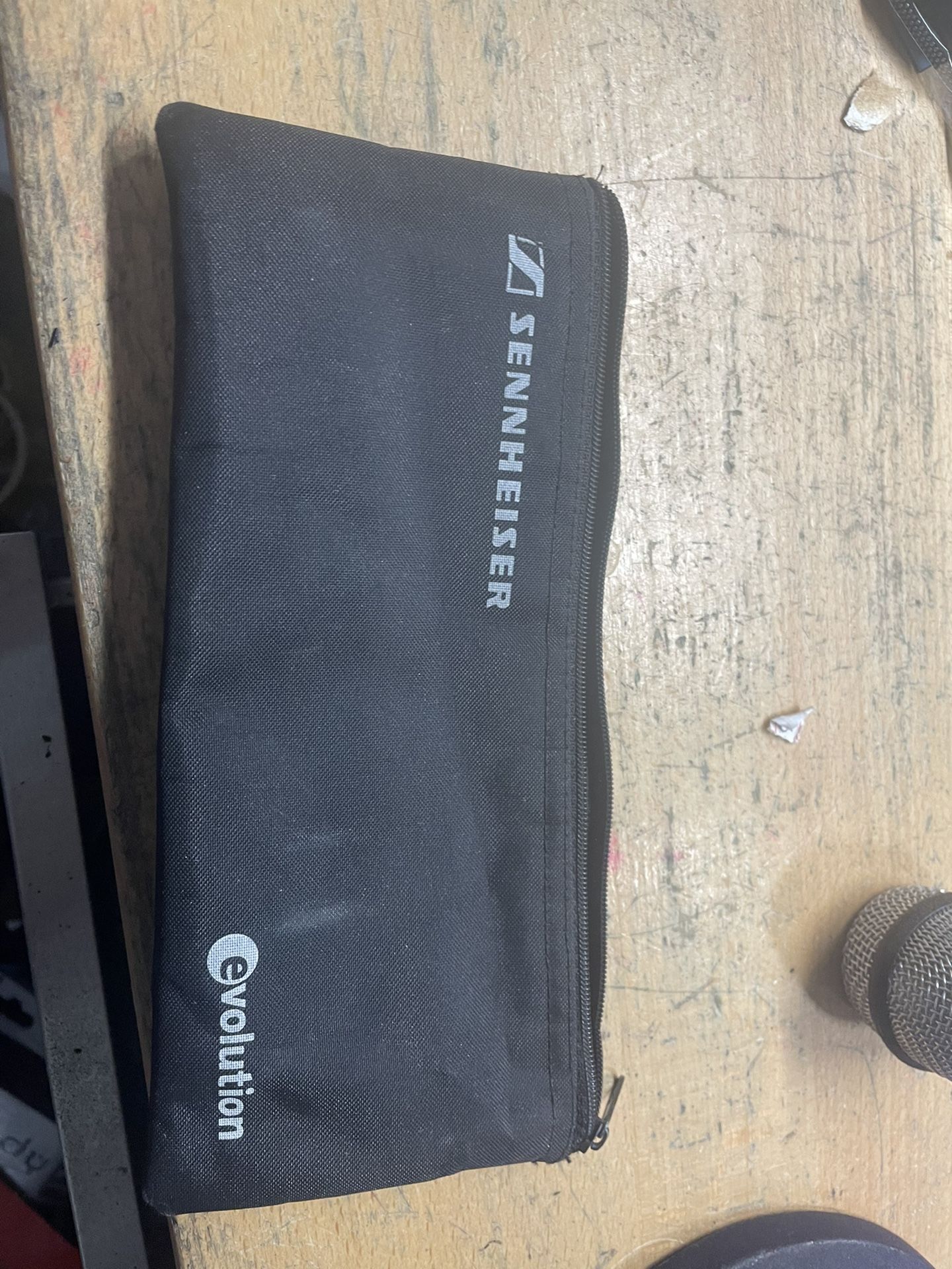 Sennheiser microphone zip bag