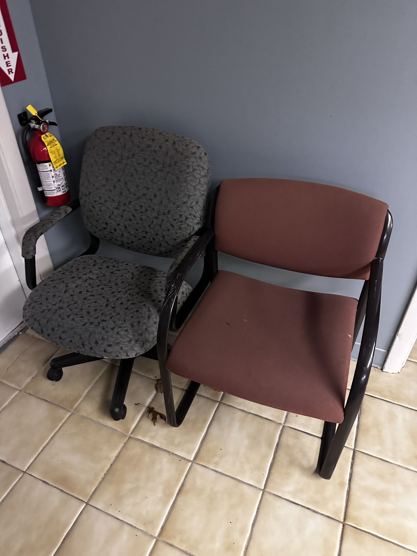 two office chairs