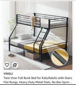 Bunk bed frame