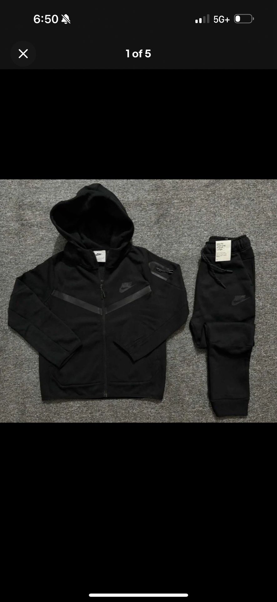 Kids Nike Tech Sweatsuit S-XL