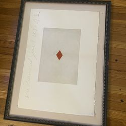 Donald Sultan, One Diamond