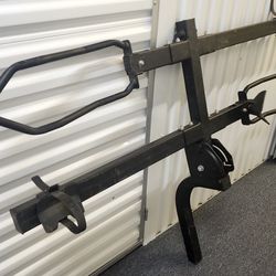 Bike rack for two hitch