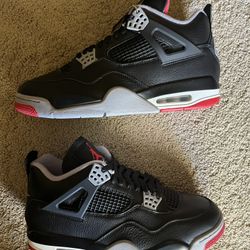 Jordan 4 “Bred Reimagined” - Size 10.5M