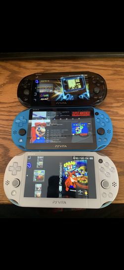Ps vita 256gb-512gb with games