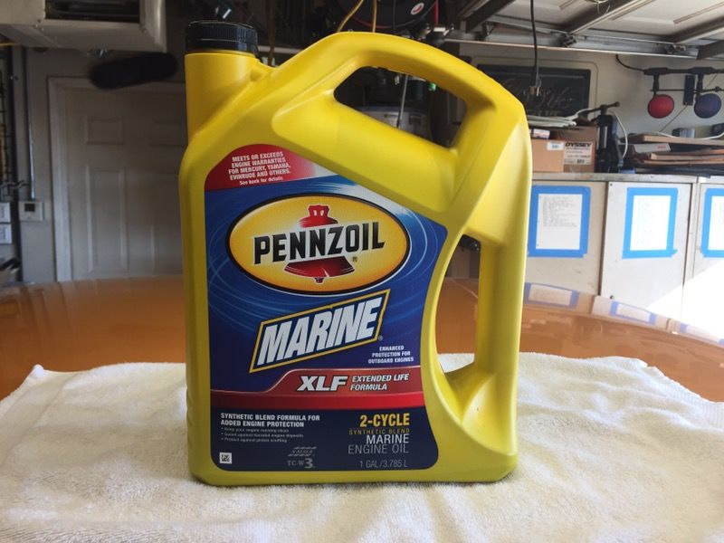 Pennzoil XLF Marine 2 Stroke Synthetic Blend Oil for Sale in