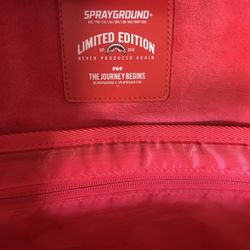 Spray Ground Exclusive Furry Bag.