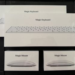 Brand New Apple Magic Mouse & Keyboard