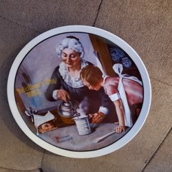 "The Cooking Lesson" In The Mothers Day Series By Rockwell