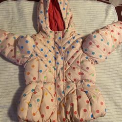 Okie Dokie Girls fitted Puffer Jacket 