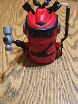 Red robot toy