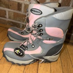 New Ladies size 9 Athletech pink & gray winter snow boots p/u Jamison, Pa 