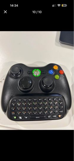 Xbox 360 Controller + Chatpad + Wireless Speed Wheel Bundle