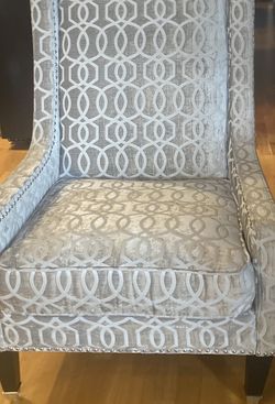 1 Gray accent chairs for sale