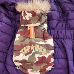 TOP DOG CAMO JACKET $5 OBO