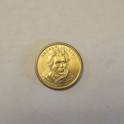 Andrew Jackson 1 Dollar Coin