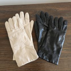 Ladies Vintage Leather Gloves