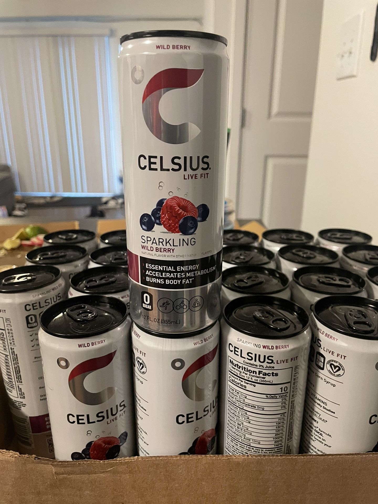 Celsius Sparkling Wild Berry Energy Drink