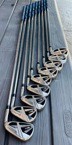 Taylormade Golf Clubs Sim Max Irons S-4 full set