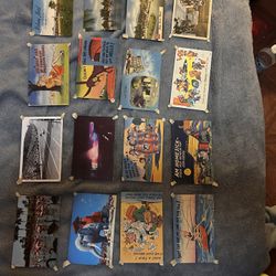 Vintage Post cards from the war. Condition as is.