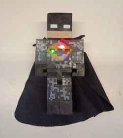 Batman Lights Up 3 Different Light Patterns  8" Tall