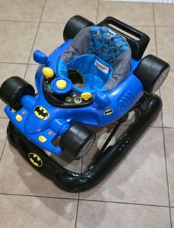 KidsEmbrace Batman Baby Walker – Lights & Sounds – Adjustable Height – Clean - like new