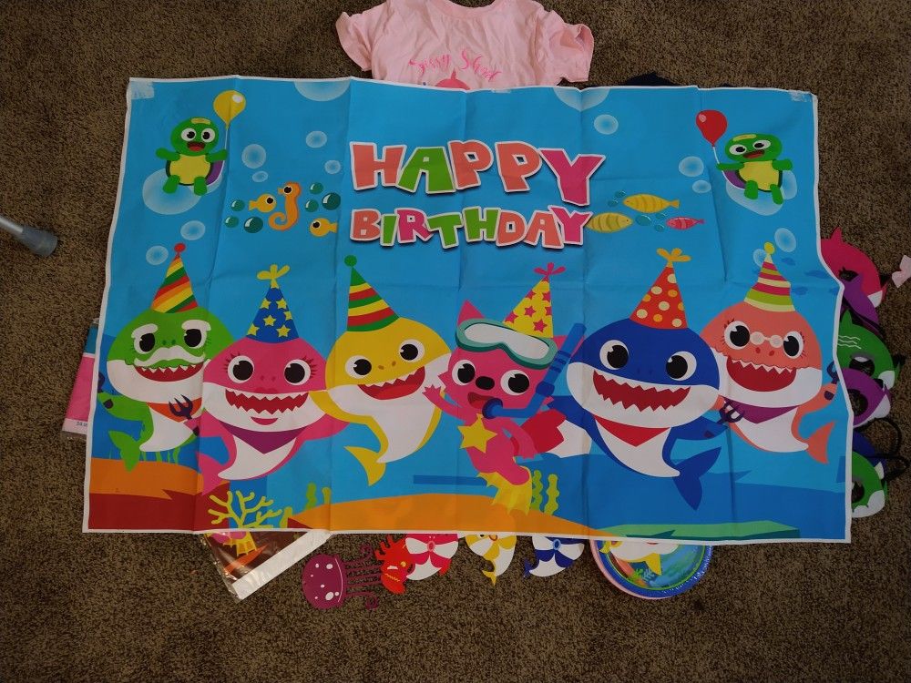Baby Shark Girl Birthday