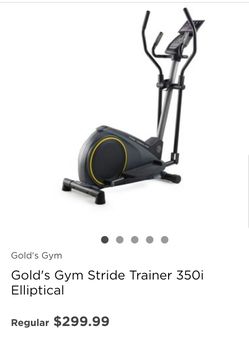Gold s Gym Stride Trainer 510 Elliptical Trainer Machine