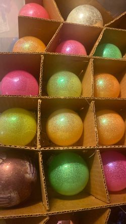 vintage Christmas balls